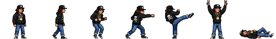 MC Monkey D's Melee Mayhem fighter